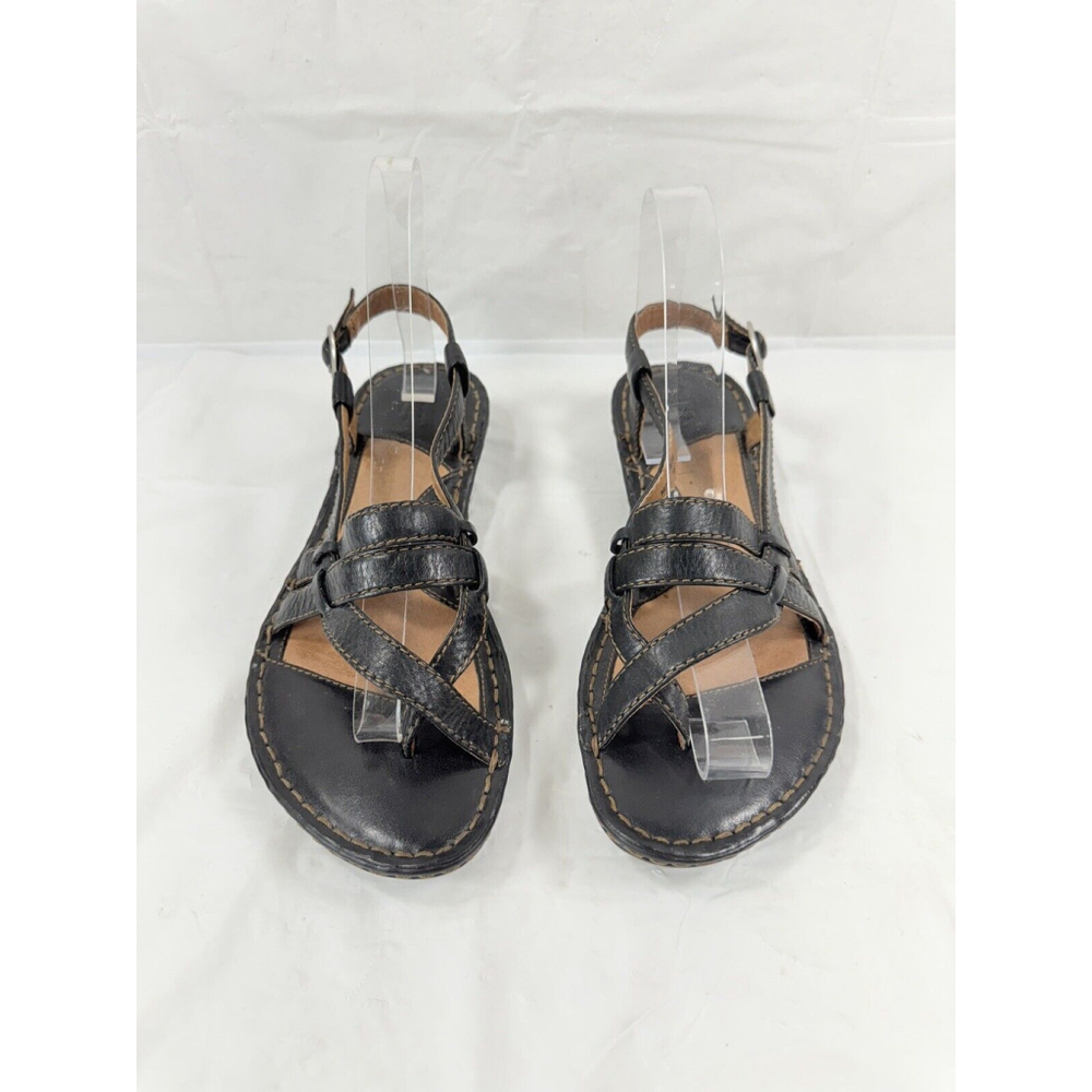 Elegant Black Strappy Sandals